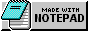 Site created with Notepad